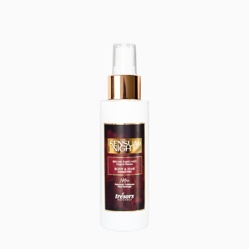 Brume parfumée corps et cheveux Sensual Night - Trésors Naturels