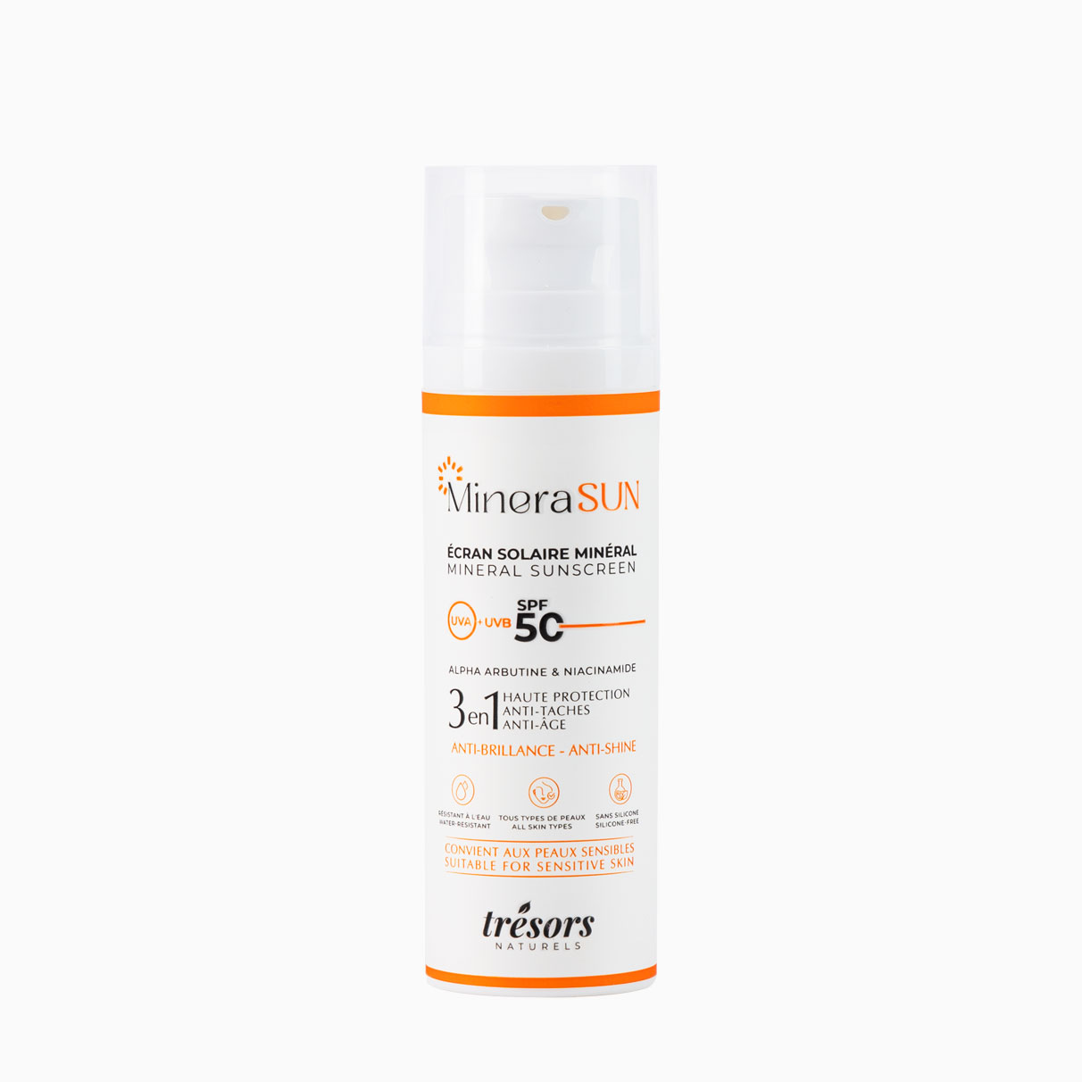 Écran solaire minéral MineraSUN SPF 50 invisible – Image 2